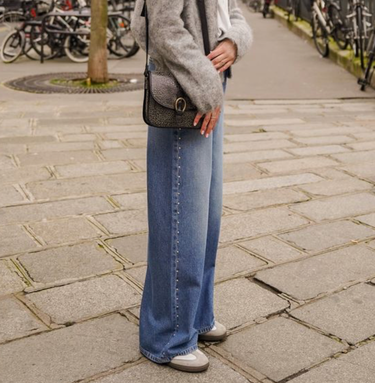 Jean large clouté - Miabell - Pieces