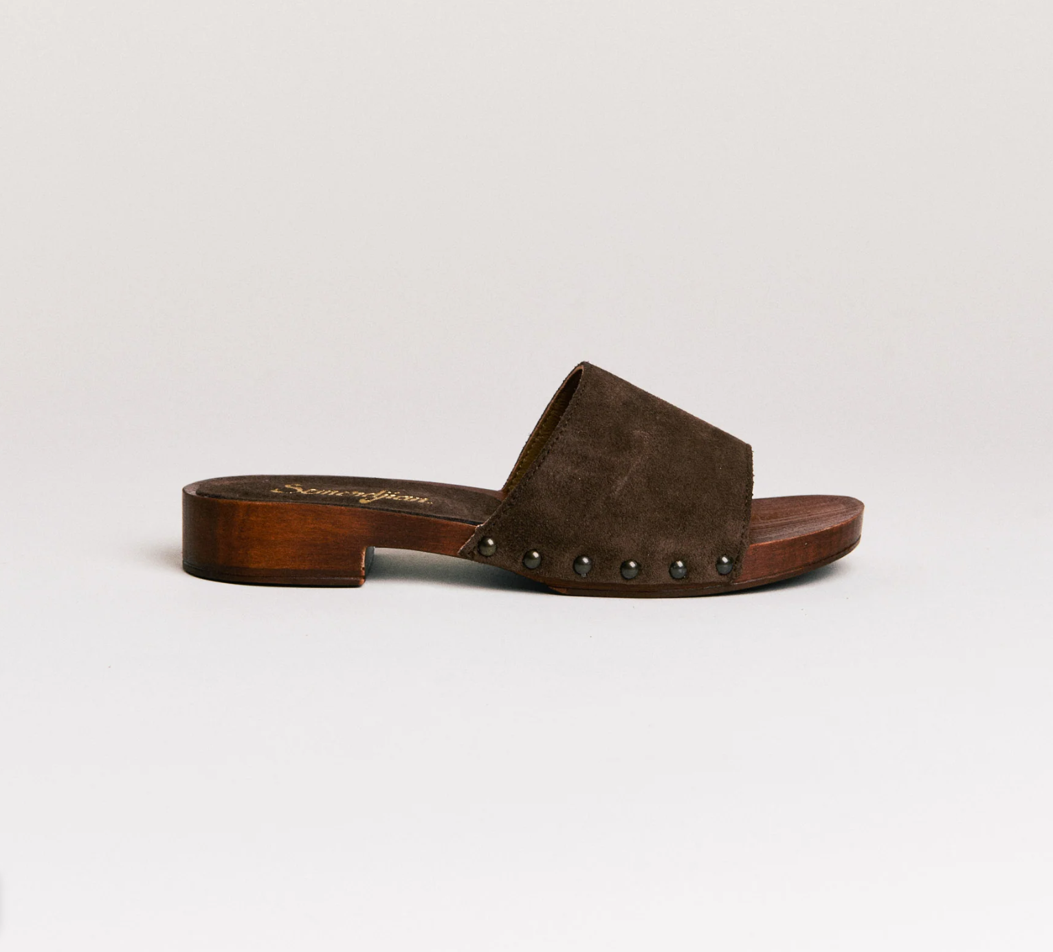 Mules - Iole en marron - Semerdjan