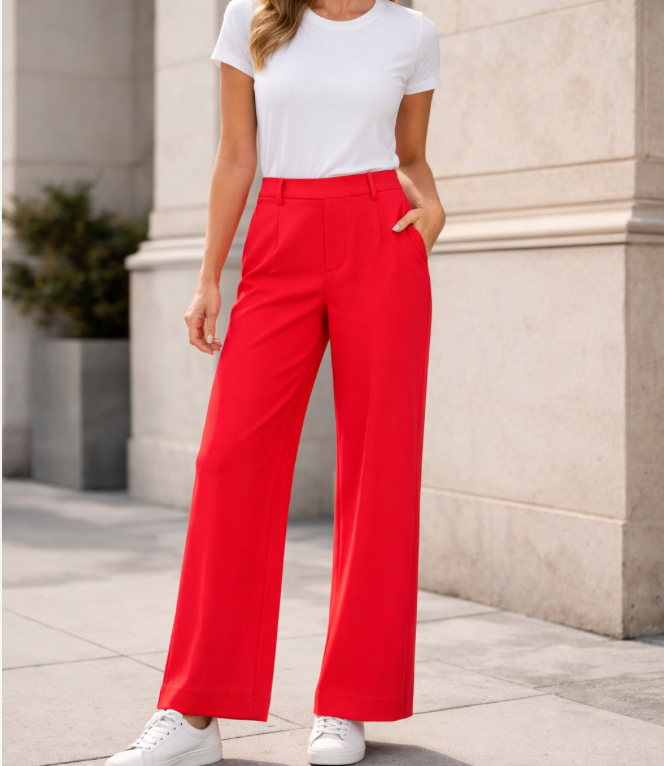 Pantalon rouge - Lisa - Object