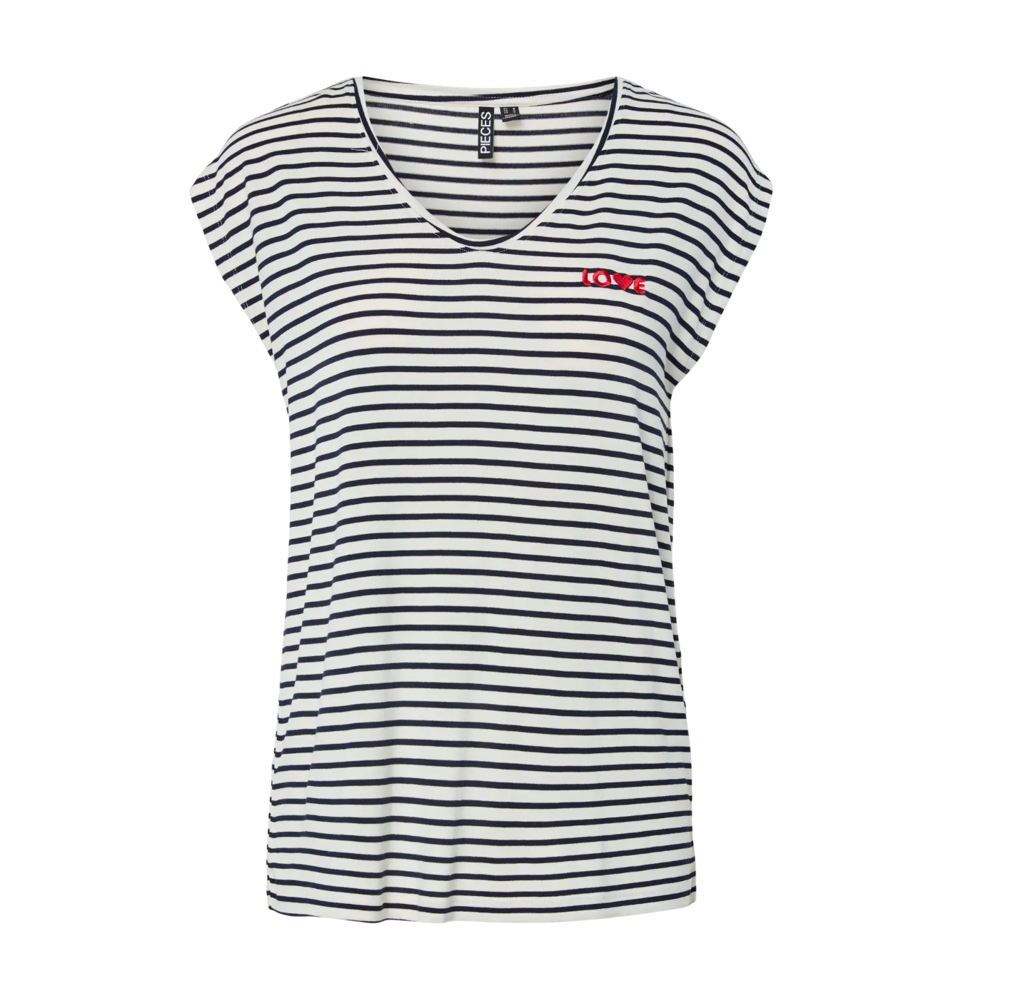 Tee-shirt marinière - Billo - Pieces