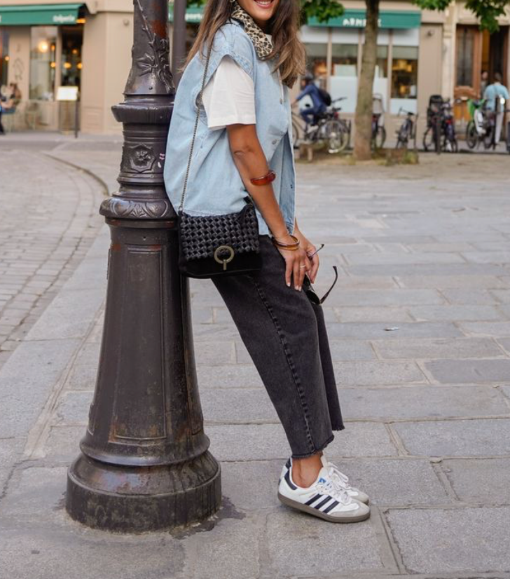 Jean Mom noir - Sally - Pieces