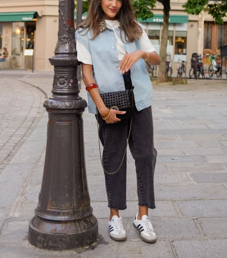 Jean Mom noir - Sally - Pieces