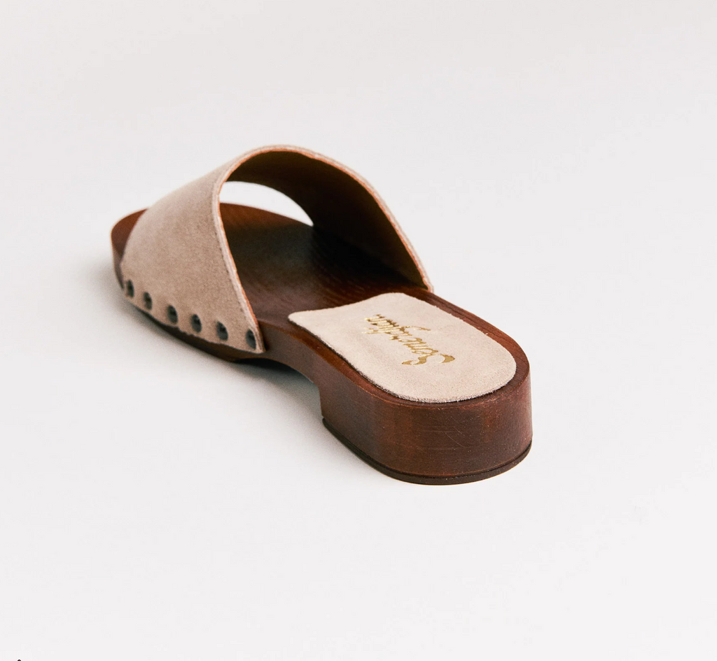 Mules - Iole en beige - Semerdjan