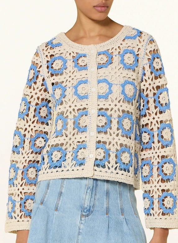 Gilet crochet - Citova - Yas