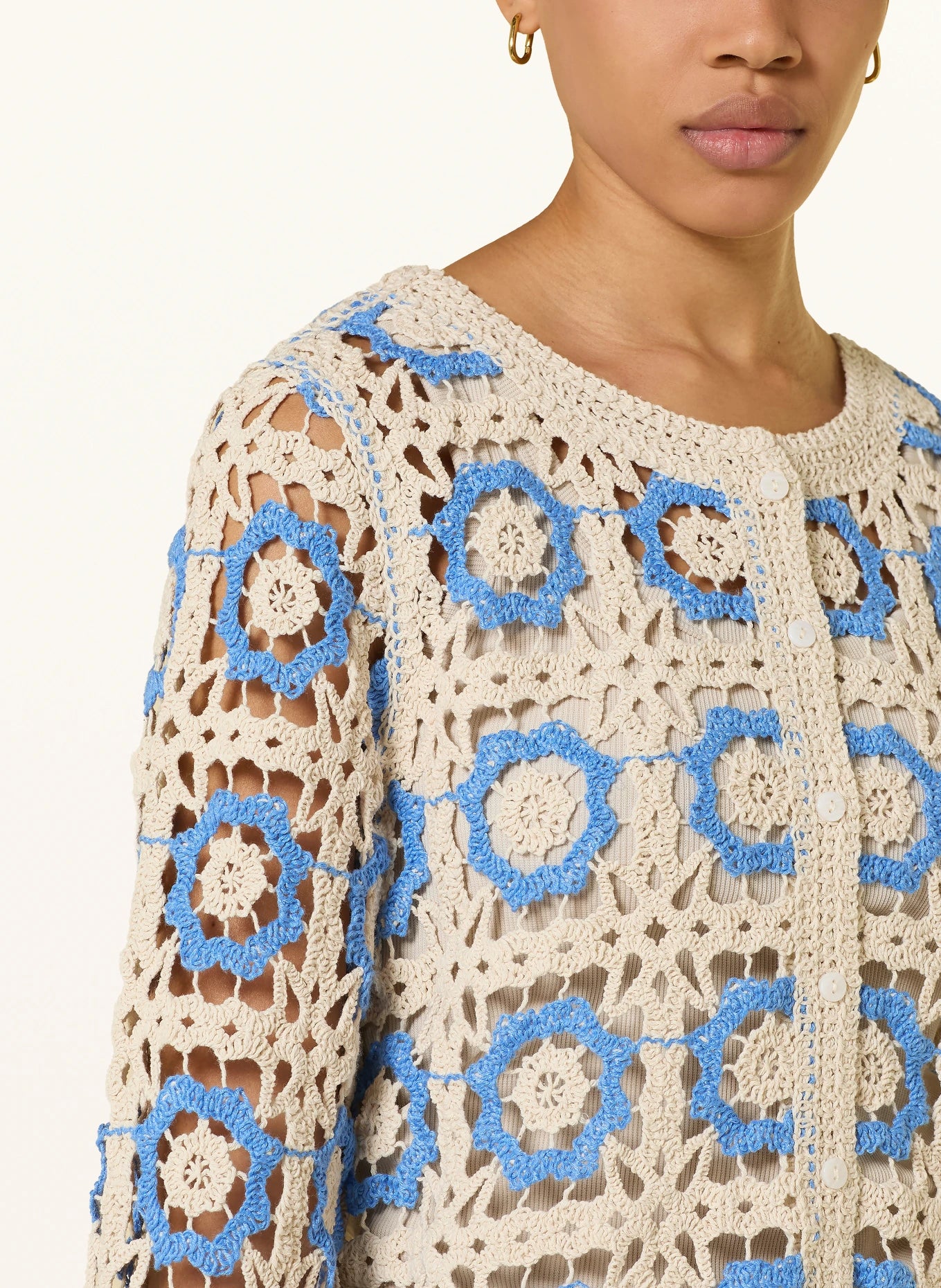 Gilet crochet - Citova - Yas