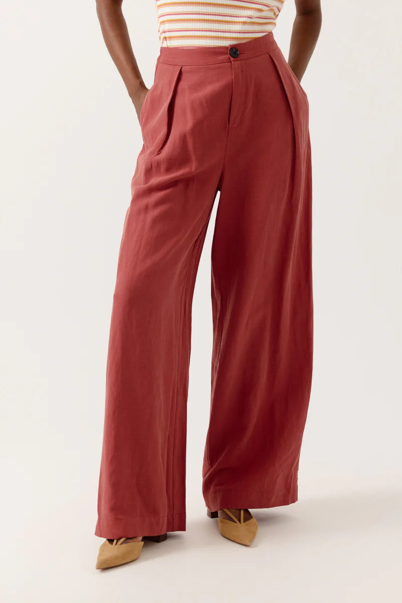 Pantalon terracotta - Odesia - ArtLove