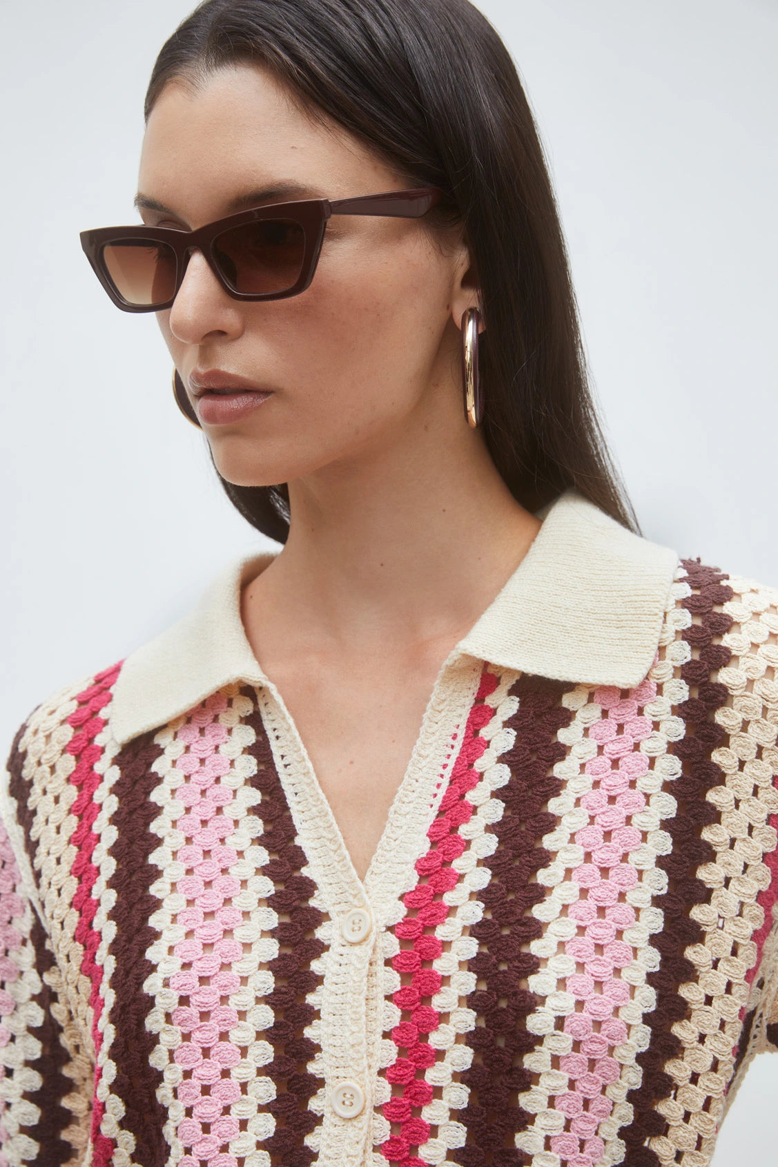 Gilet crochet - Gigi - Suncoo