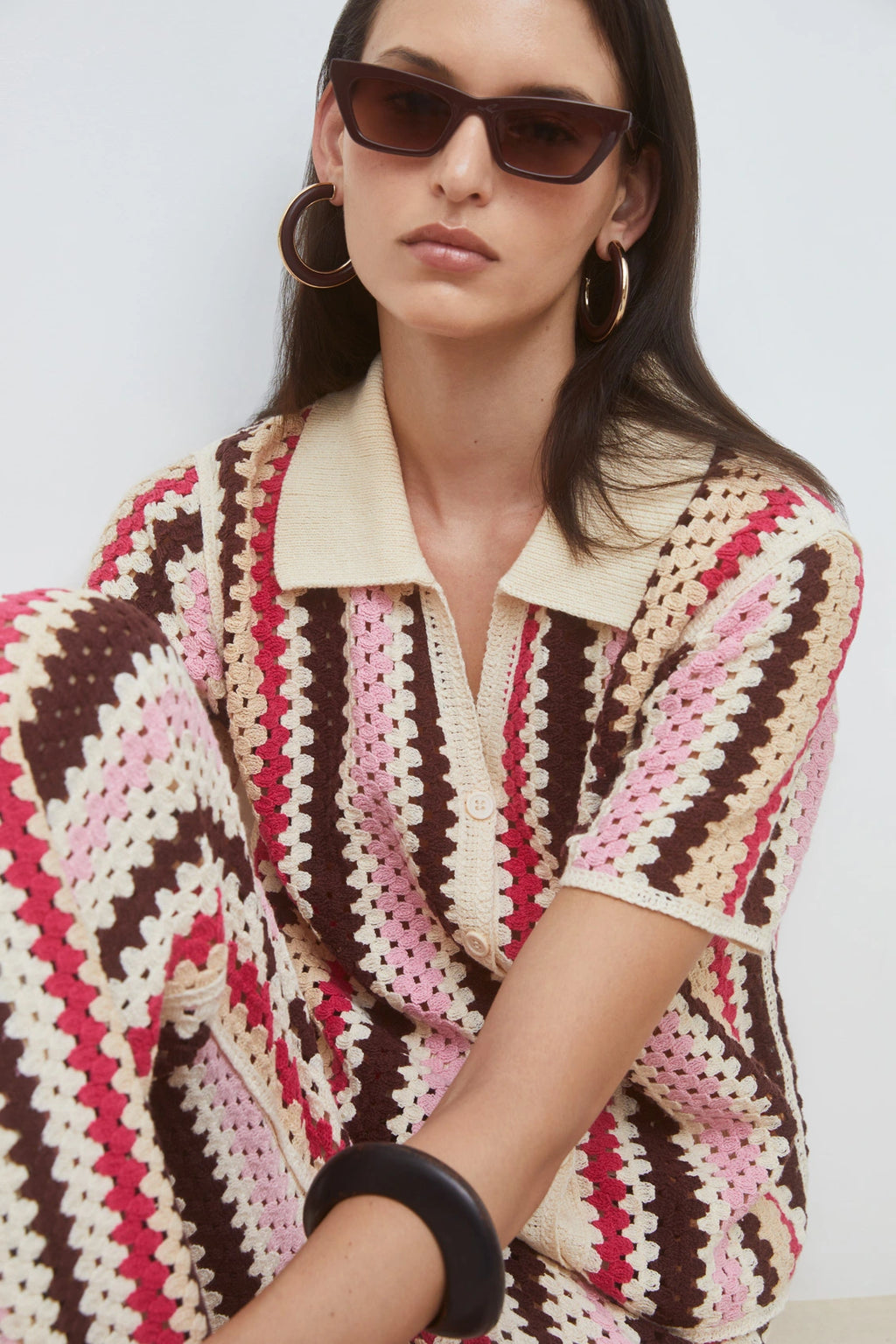 Gilet crochet - Gigi - Suncoo