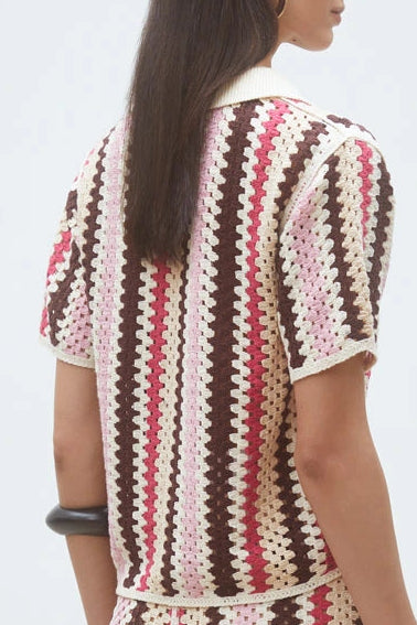 Gilet crochet - Gigi - Suncoo
