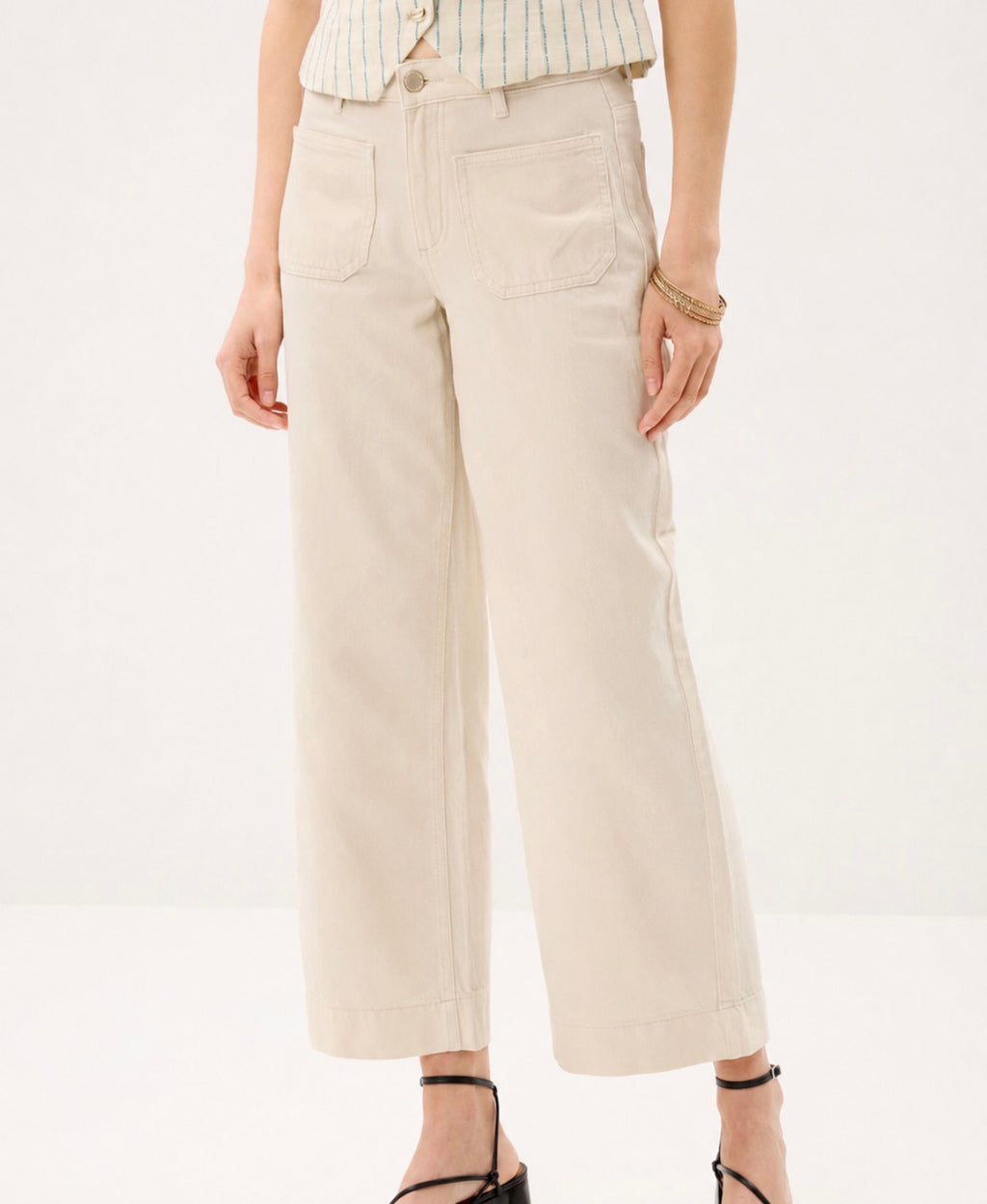 Jean beige - Lorie - Vila