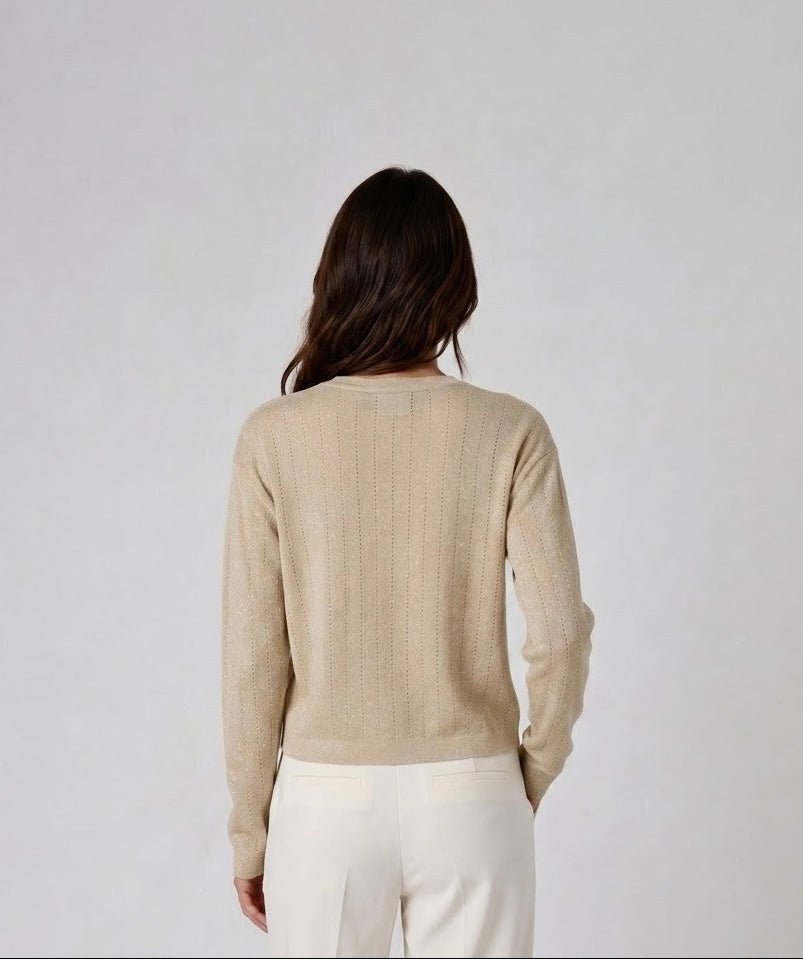 Gilet doré - Salima - Pieces