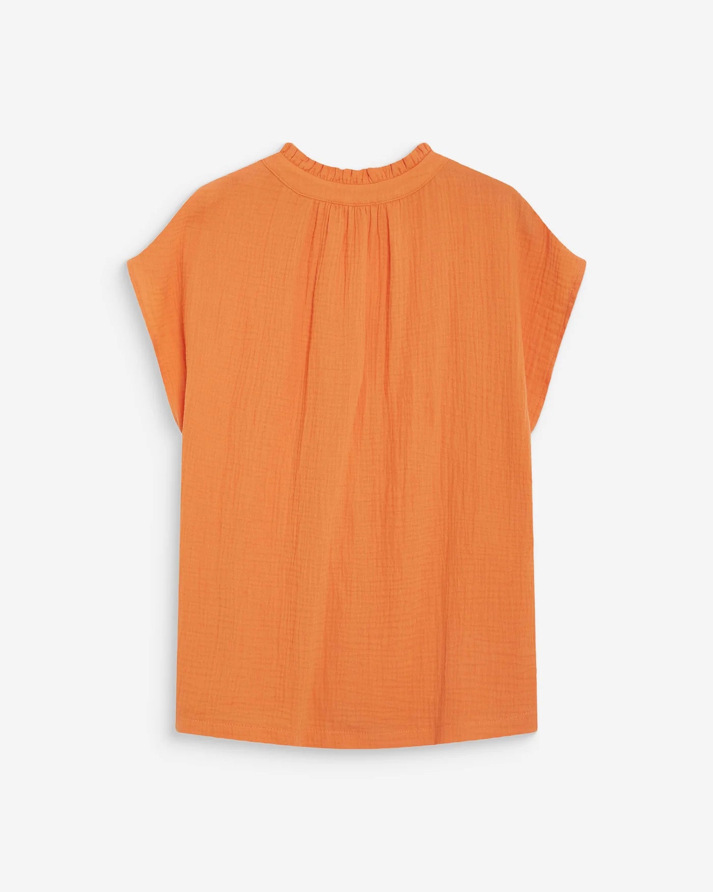 Blouse - Wesra orange - Grace & Mila